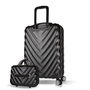 Zoozie Bags Juego de Maletas de 2 Piezas Negro